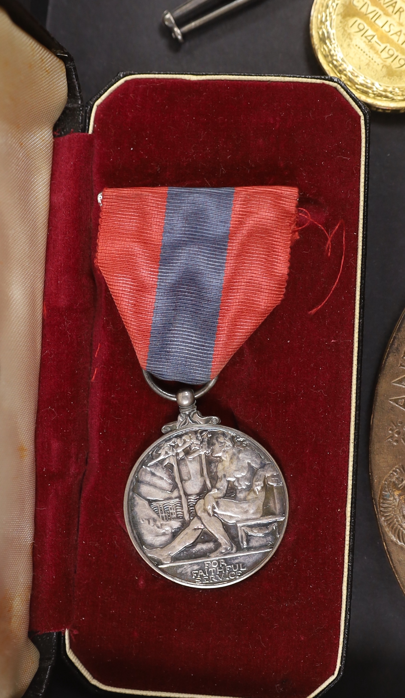 Nine military medals including a Queen’s South Africa medal, 1879, to Cdrpl. John Leslie 3rd Battalion 60th Foot Regiment
